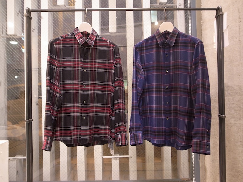 LAD MUSICIAN Rayon Flannel Check Shirt - BOOMERANG,Lola,Thingsly ...