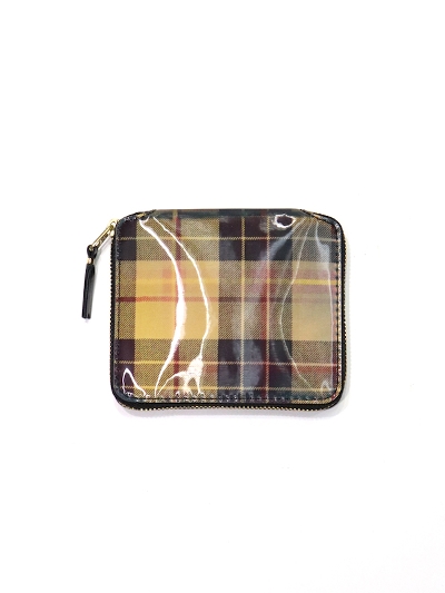 Comme des garcons outlet wallet tartan