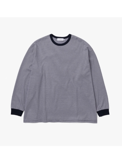 Graphpaper（グラフペーパー ）GU243-70117B Narrow Border L/S Teeの通販 - BOOMERANG